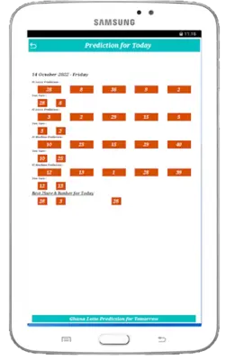 Ghana Lotto Results android App screenshot 0